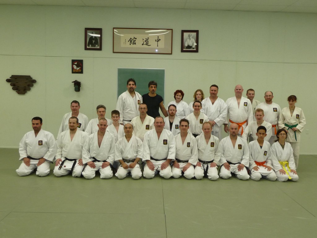 Chudokan dojo Aikisambo seminar photo